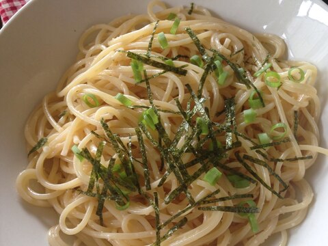 ごま油風味de辛子明太子パスタ♪